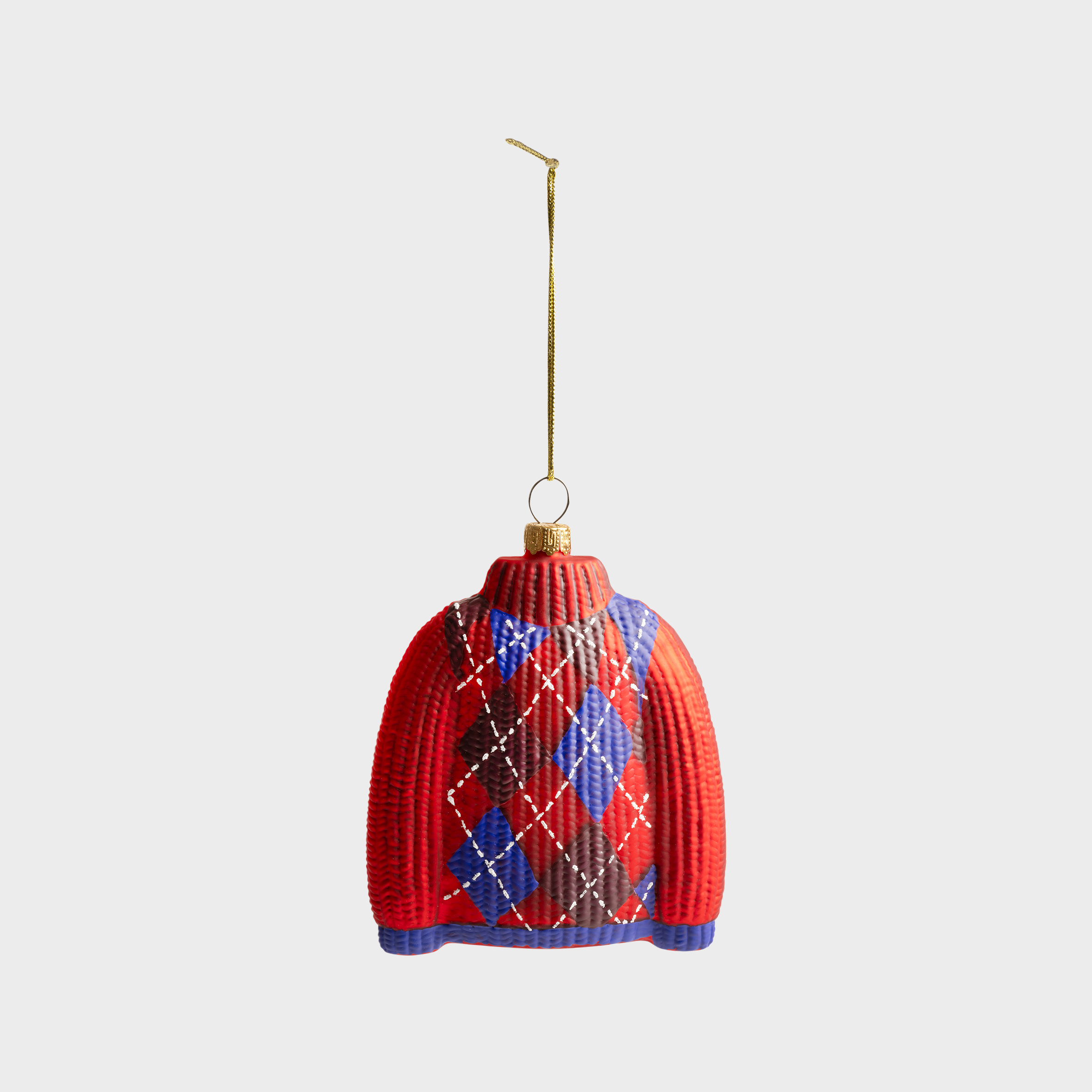 Ornament sweater red