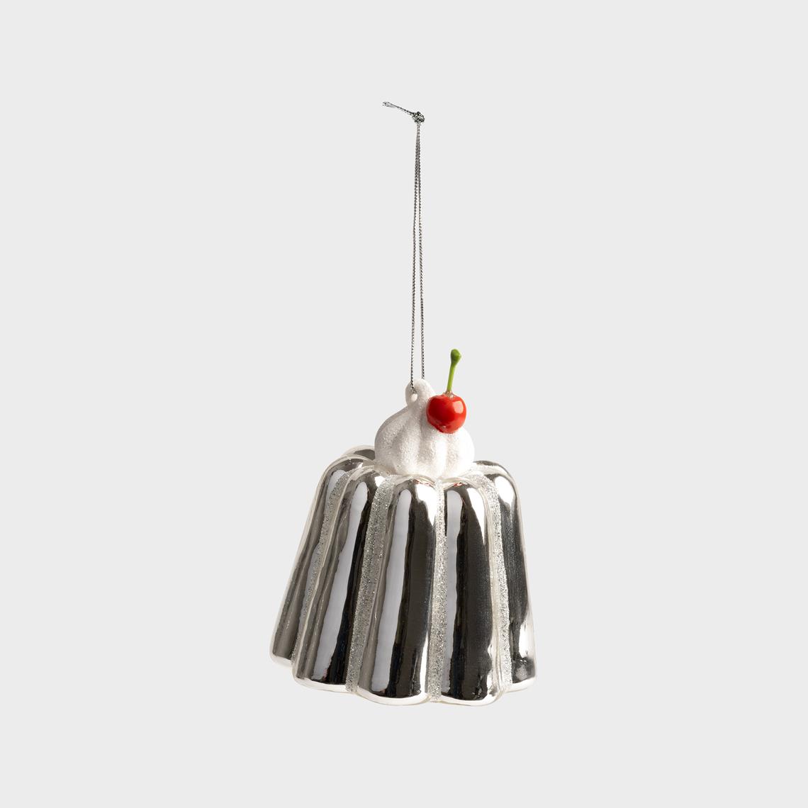 Ornament pudding silver