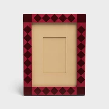 Photo frame osteria A6 burgundy