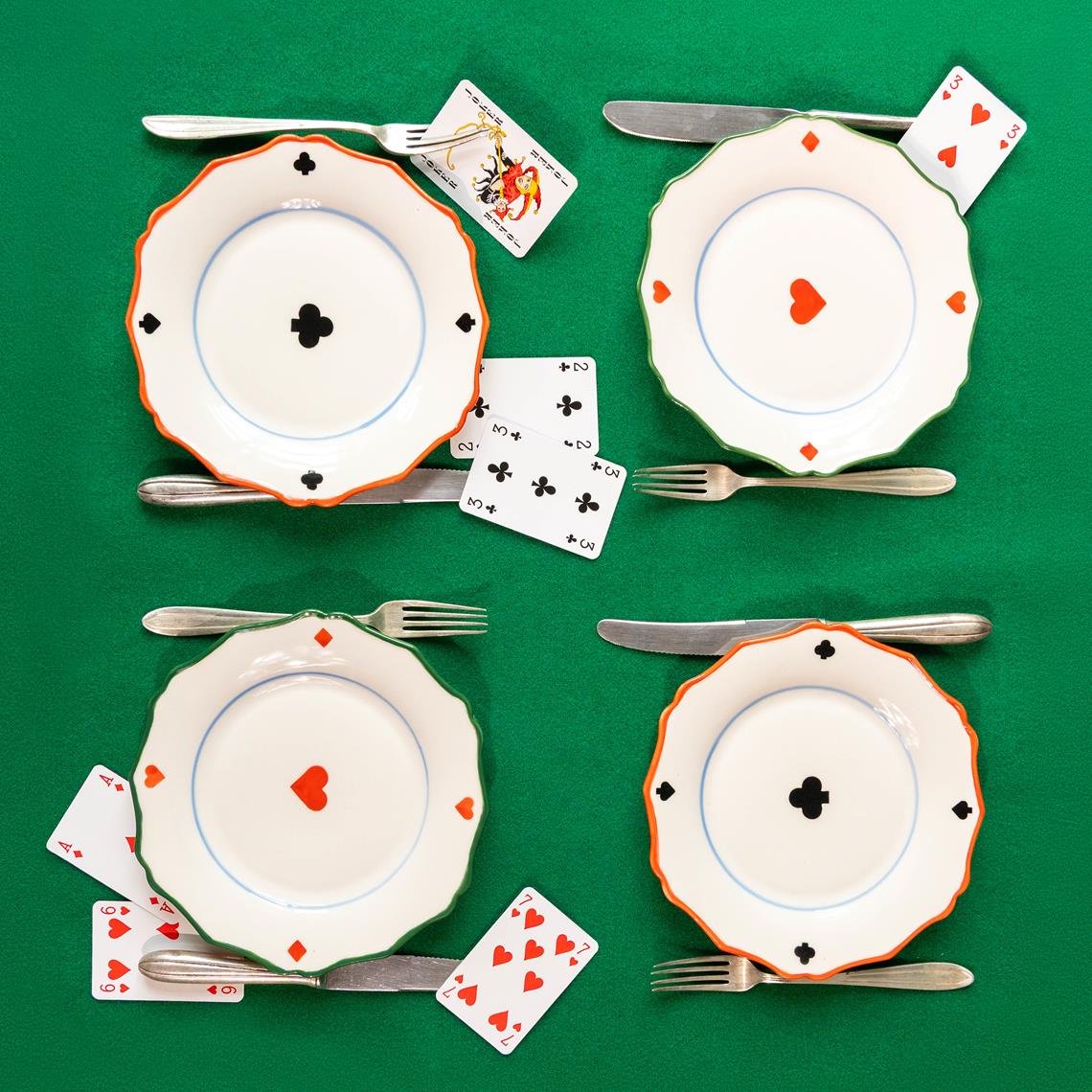 Plate deck large set of 2
