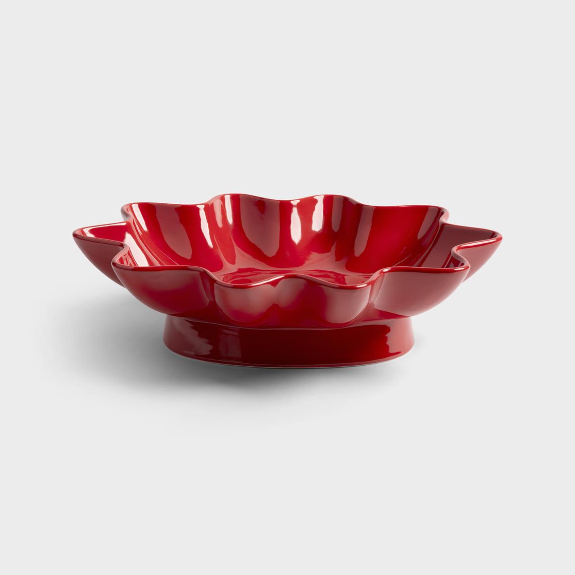Bowl sun oval burgundy