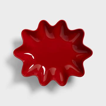 Bowl sun oval burgundy