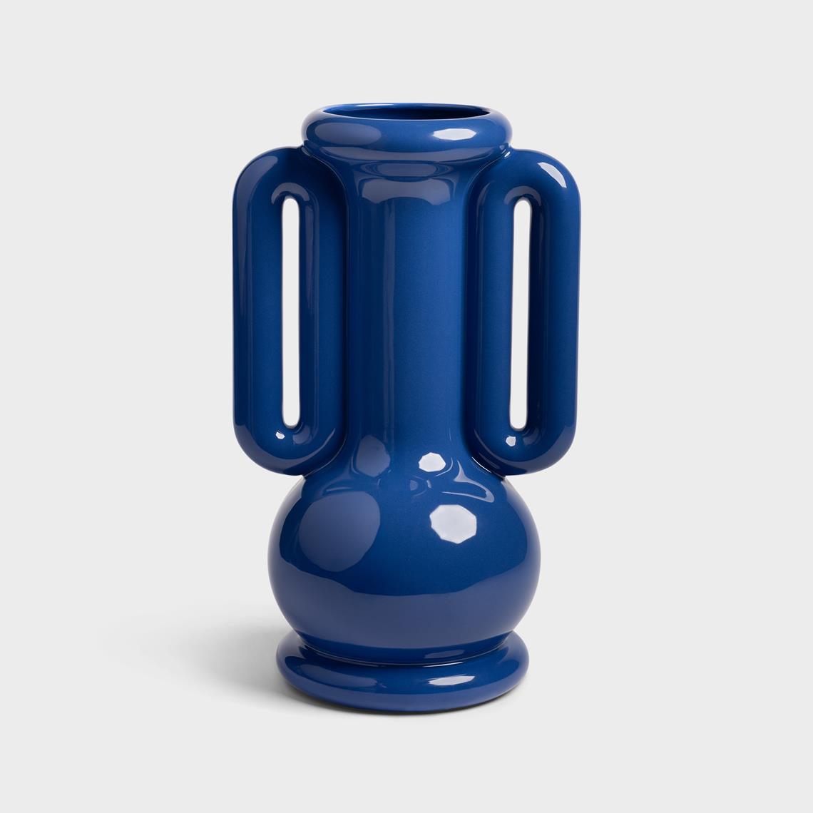Vase amfora dark blue