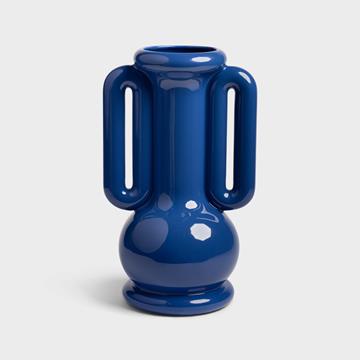 Vase amfora dark blue