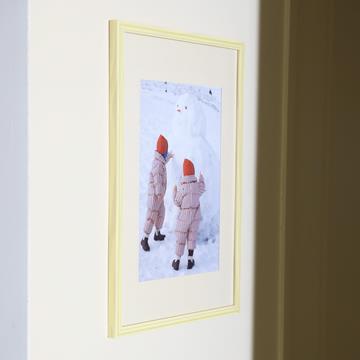 Photo frame osteria A3 yellow