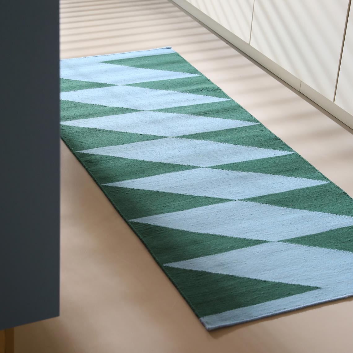 Carpet takt blue 70x180