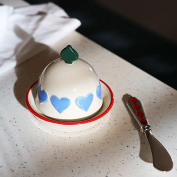 Storage hearts blue