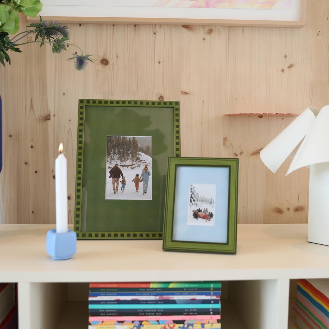 Photo frame osteria A6 green