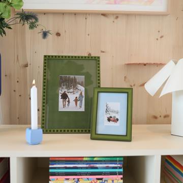 Photo frame osteria A6 green