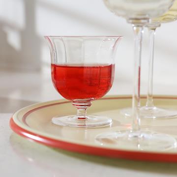Water glass mano crystal set of 2