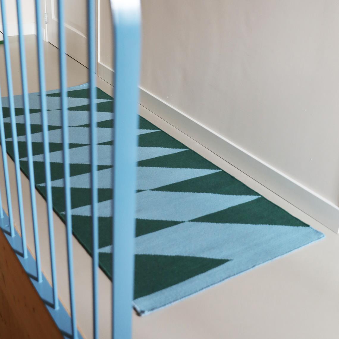 Carpet takt blue 70x180