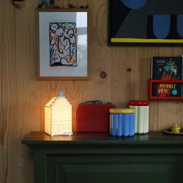 Lamp canal house