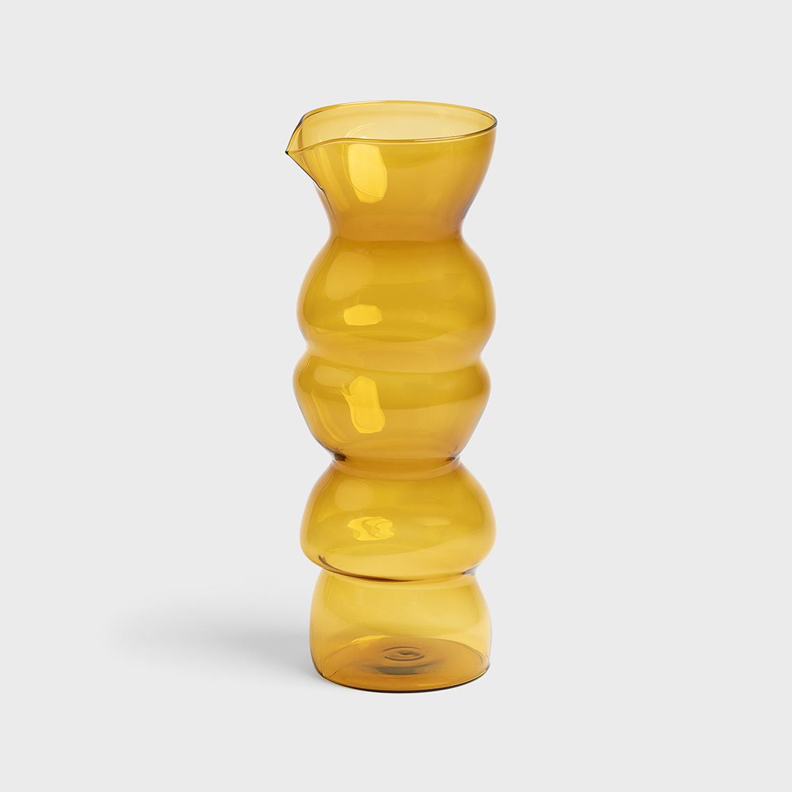 Carafe totem amber