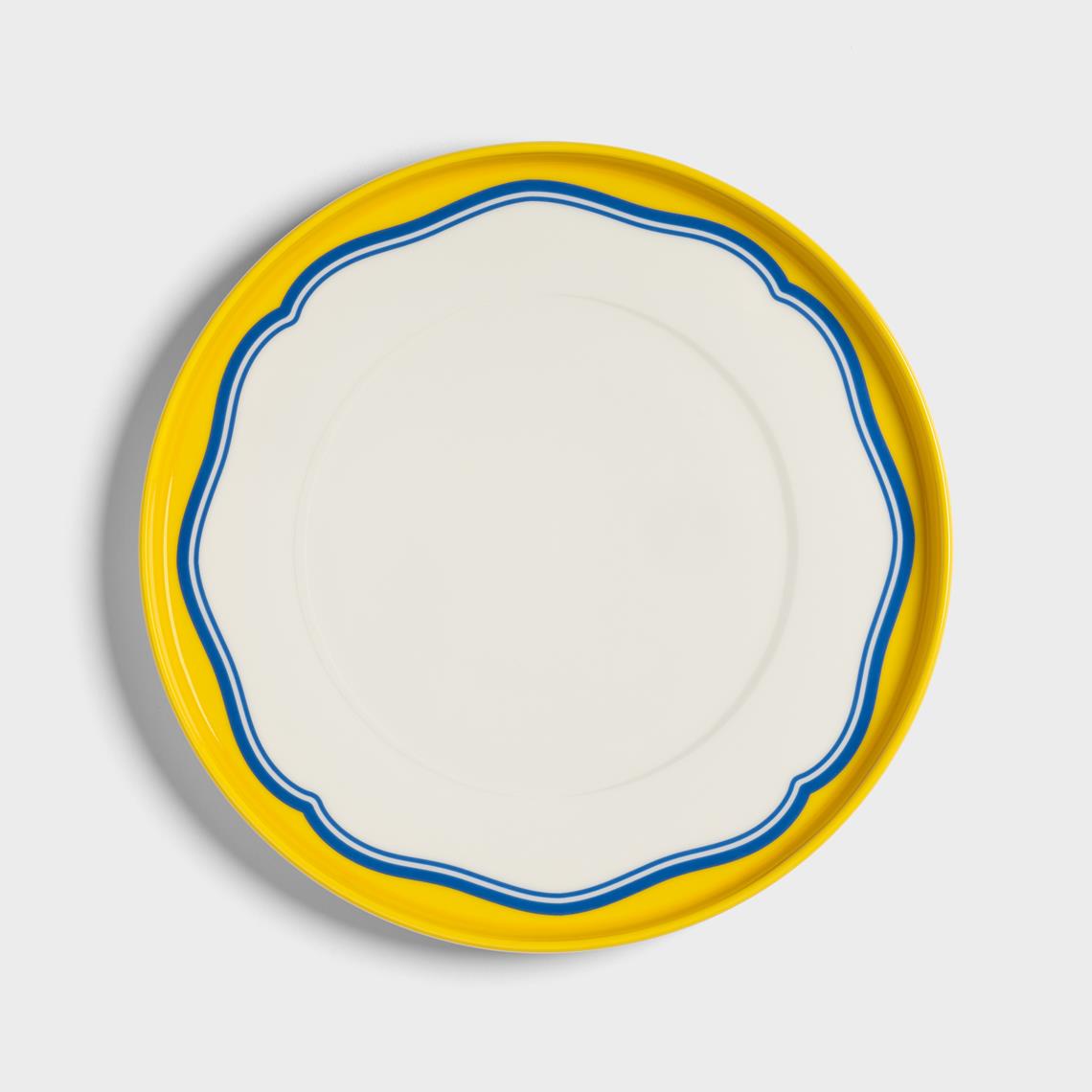 Plate daydream bulge yellow