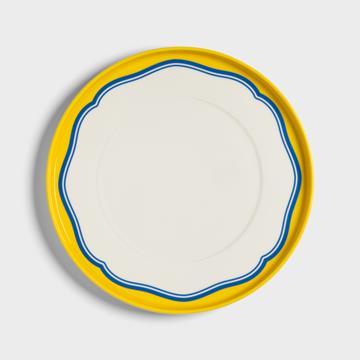 Plate daydream bulge yellow