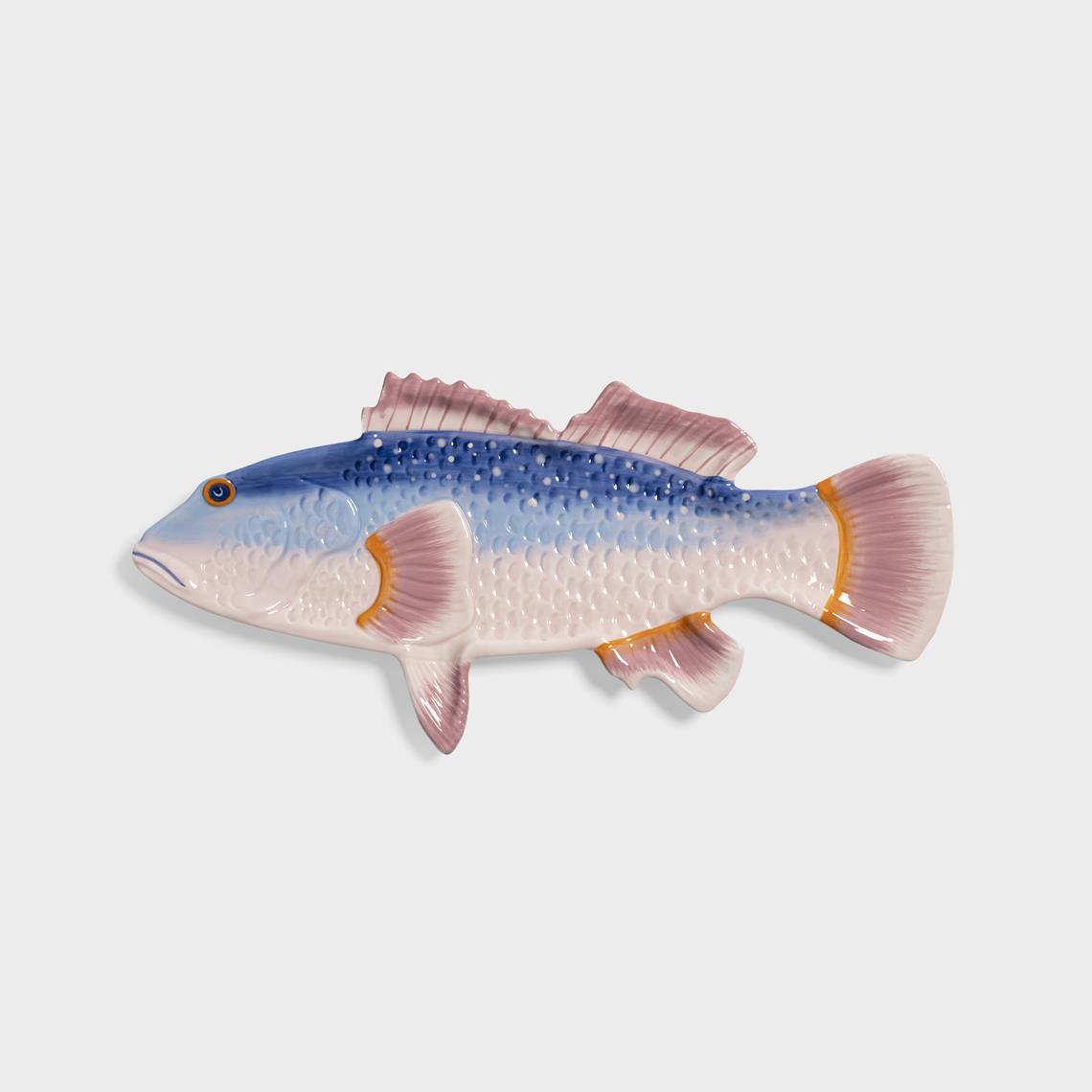 Plate fish perch
