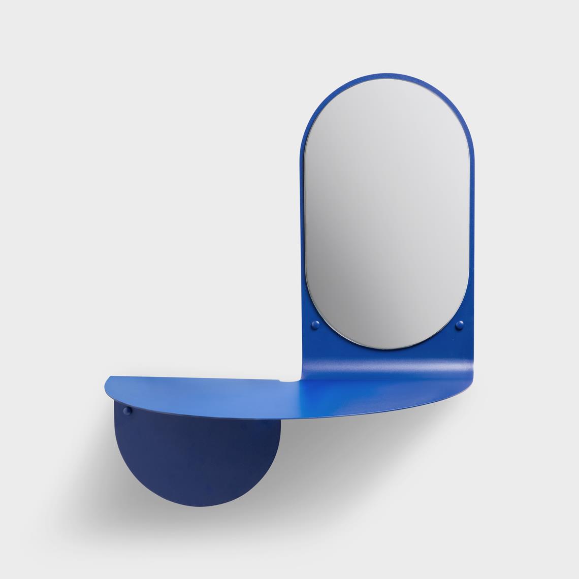 Mirror flip blue