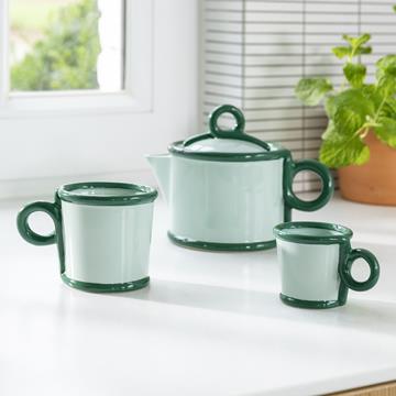 Teapot loop green