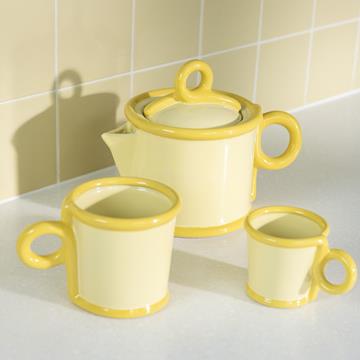 Teapot loop yellow