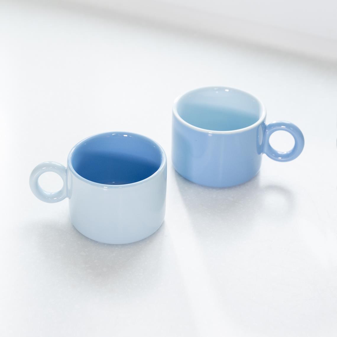 Mug chiquito blue set of 2
