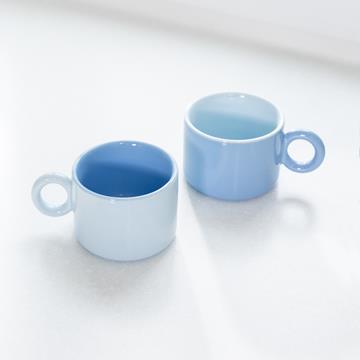 Mug chiquito blue set of 2