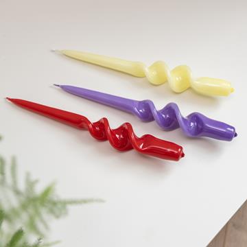 Candle alpha sunset set of 3