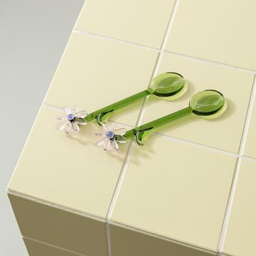 Spoon flora pink set of 2