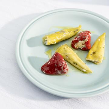 Plate mochi light blue medium set of 2