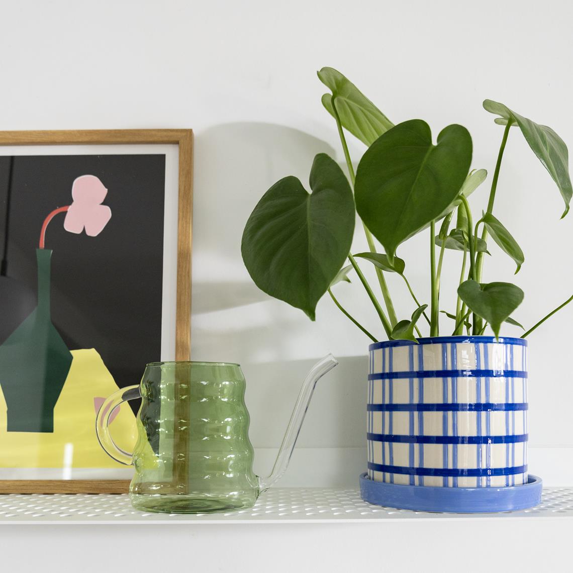 Watering can swell green