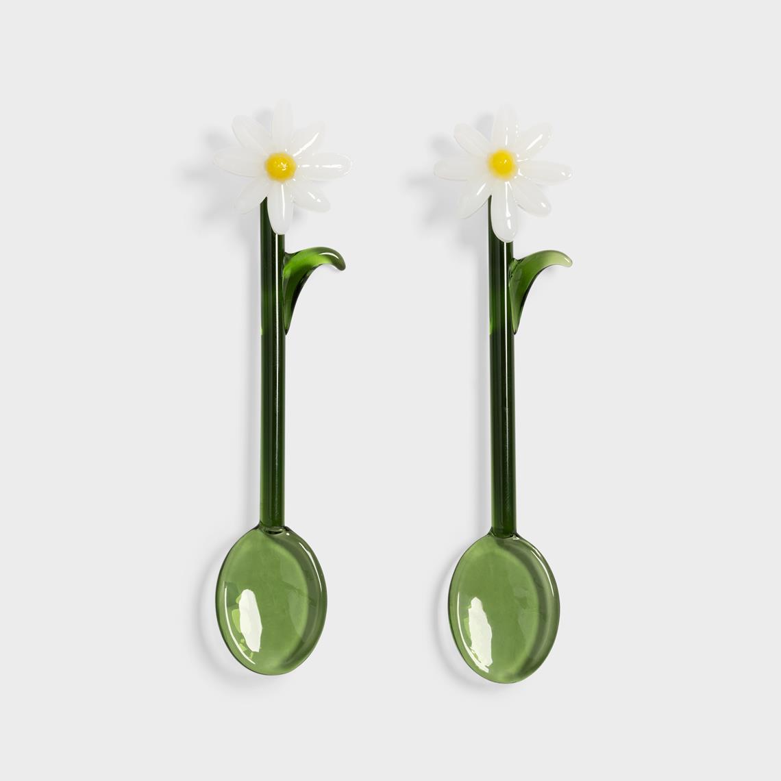Spoon flora white set of 2