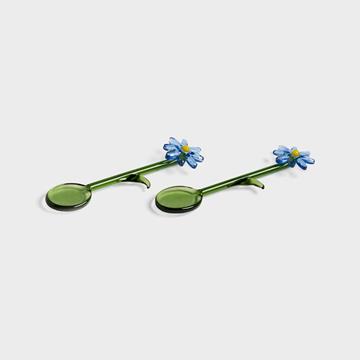 Spoon flora blue set of 2