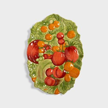 Platter legume tomato