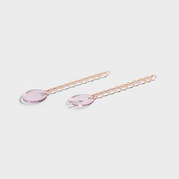 Salad server sling pink