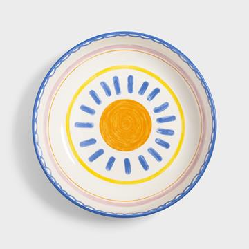 Salad bowl boavista blue