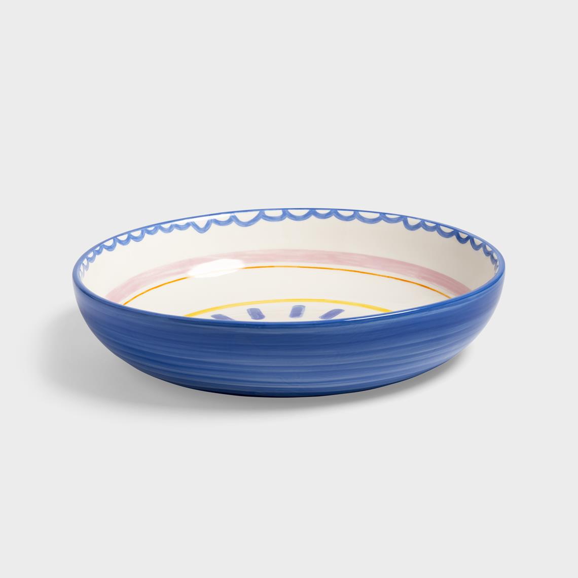 Salad bowl boavista blue