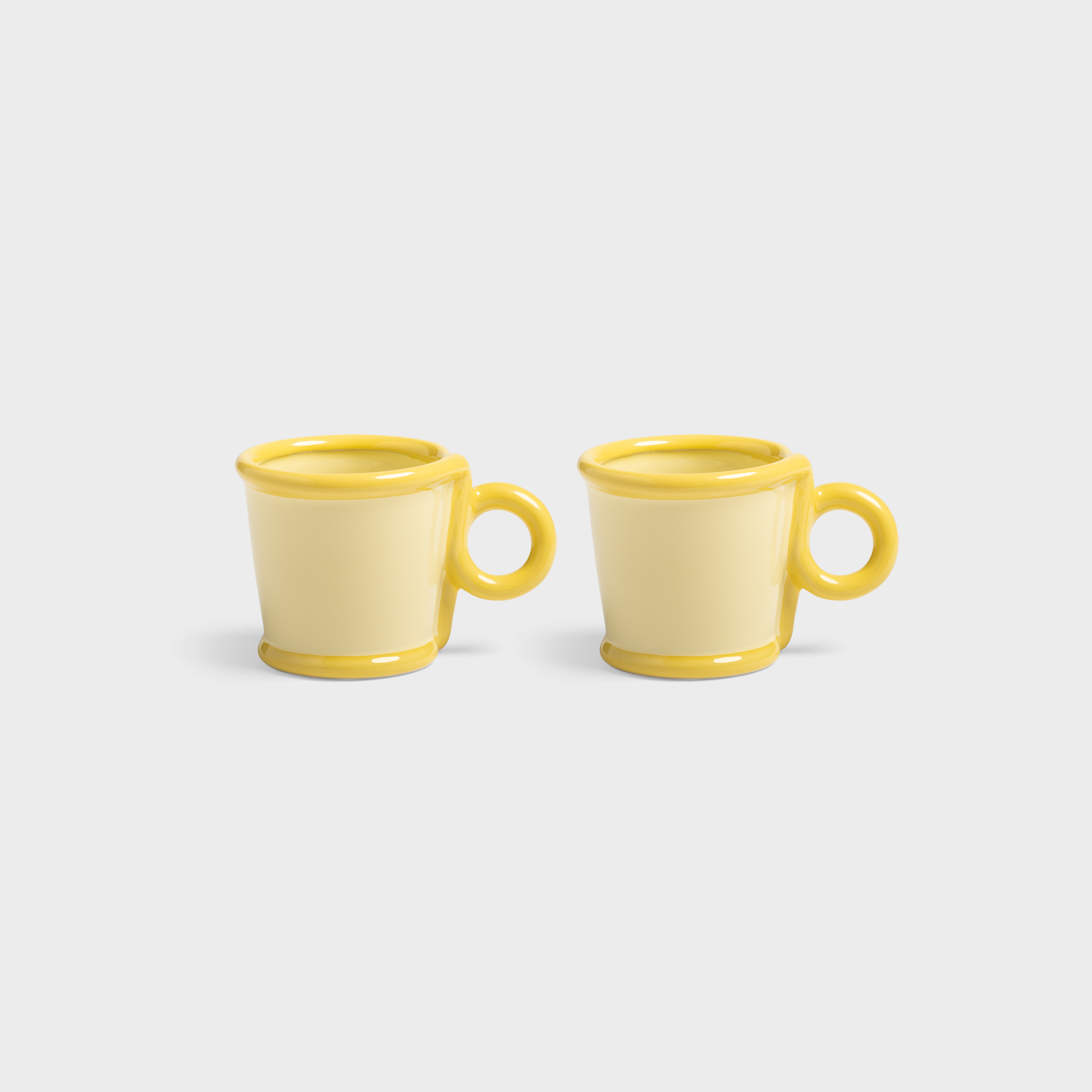 Mug loop small yellow set of 2 - New - &k Amsterdam Mug loop small yellow set of 2 - New - &k Amsterdam