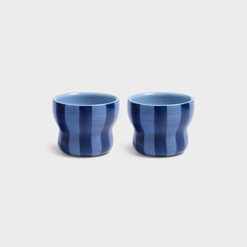Mug circus small blue set of 2