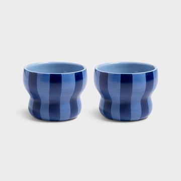 Mug circus large blue set of 2