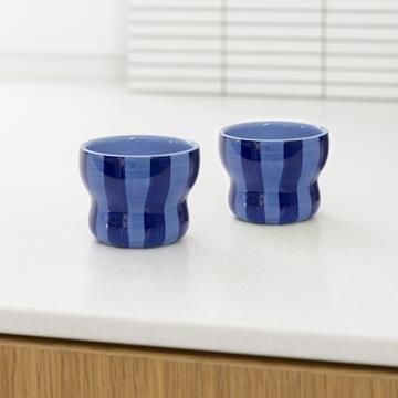 Mug circus large blue set of 2