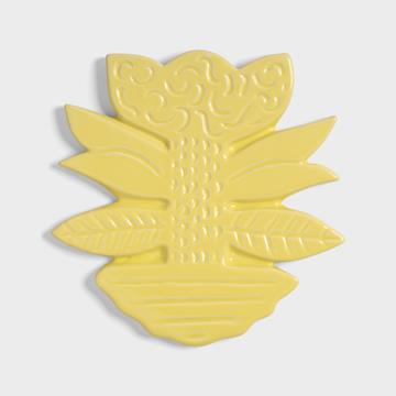 Trivet blume yellow