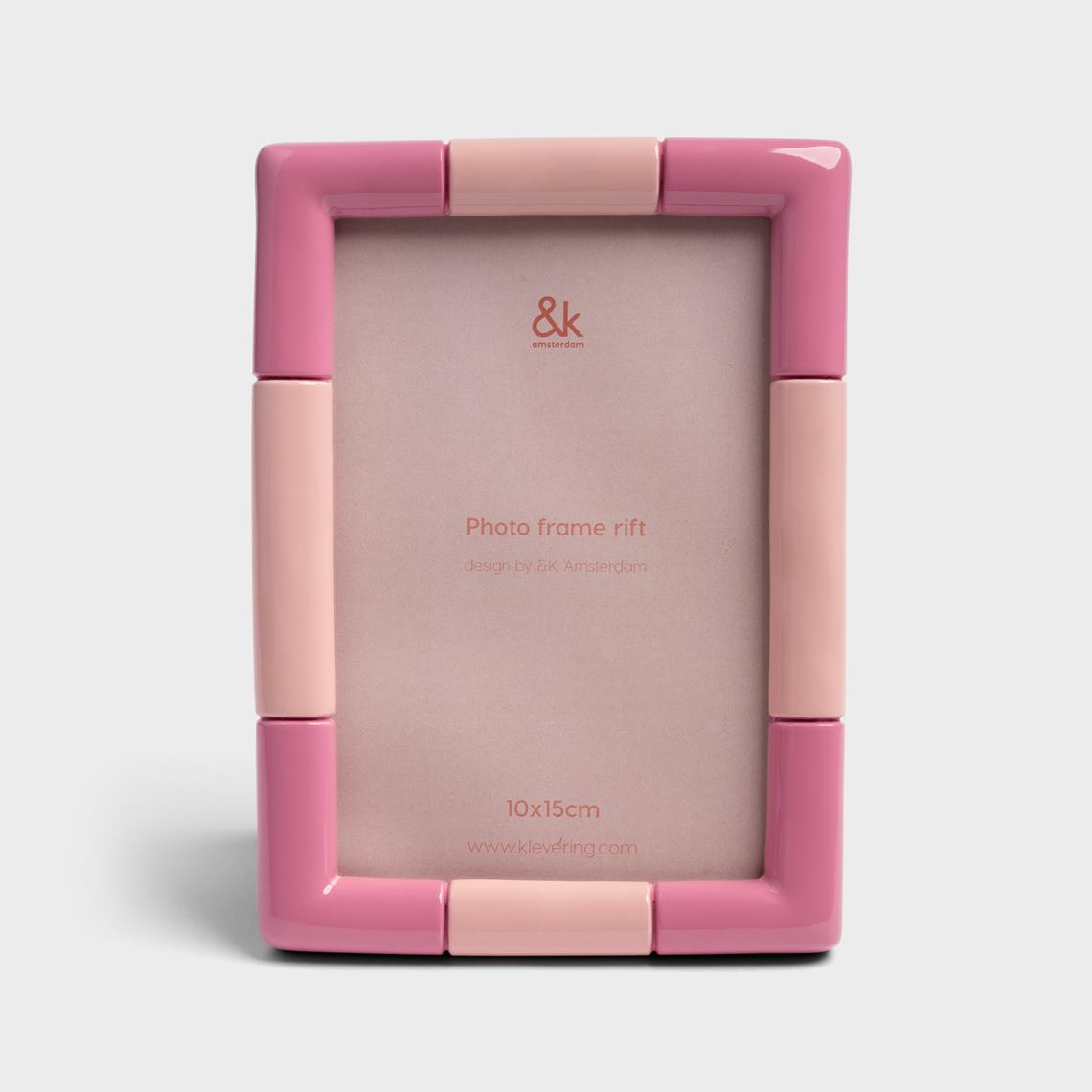 Photo frame rift rectangle candy pink