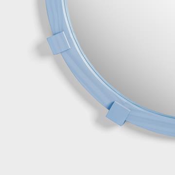 Mirror chunk small blue