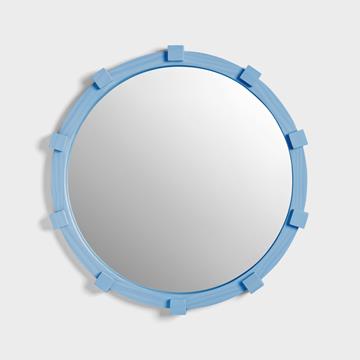 Mirror chunk small blue