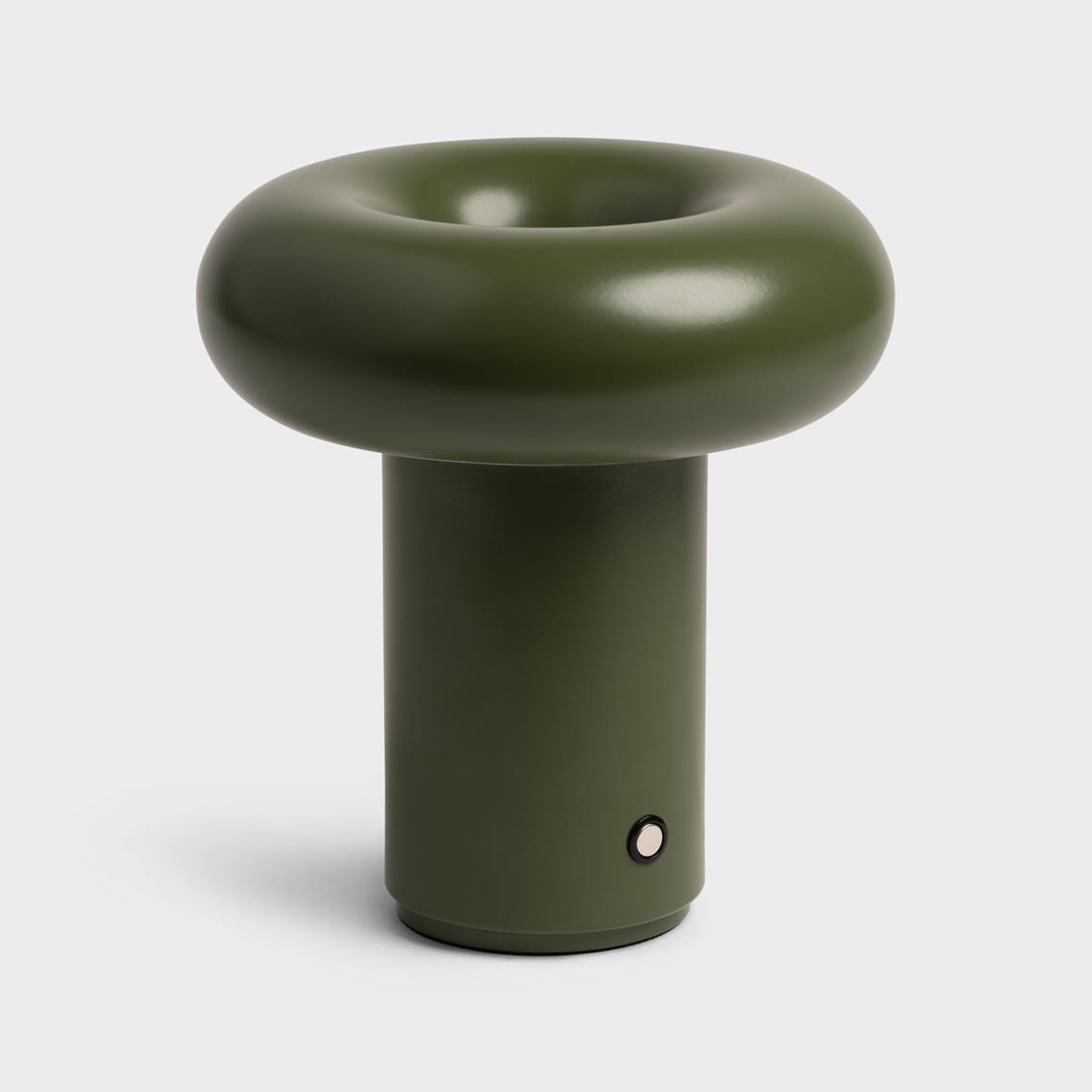Lamp portable glimpse moss green