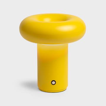 Lamp portable glimpse bright yellow