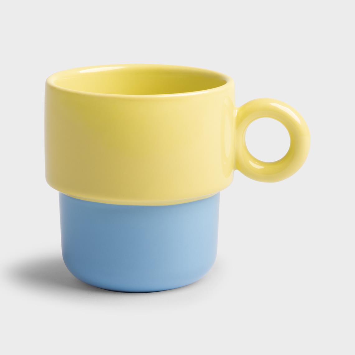 Mug chiquito blue large set of 2