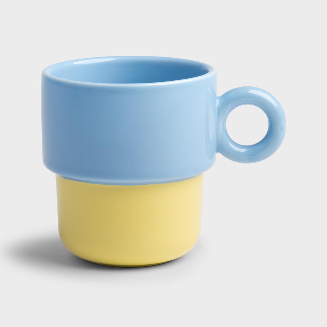 Mug chiquito blue large set of 2