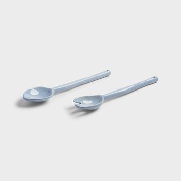 Salad server boavista blue