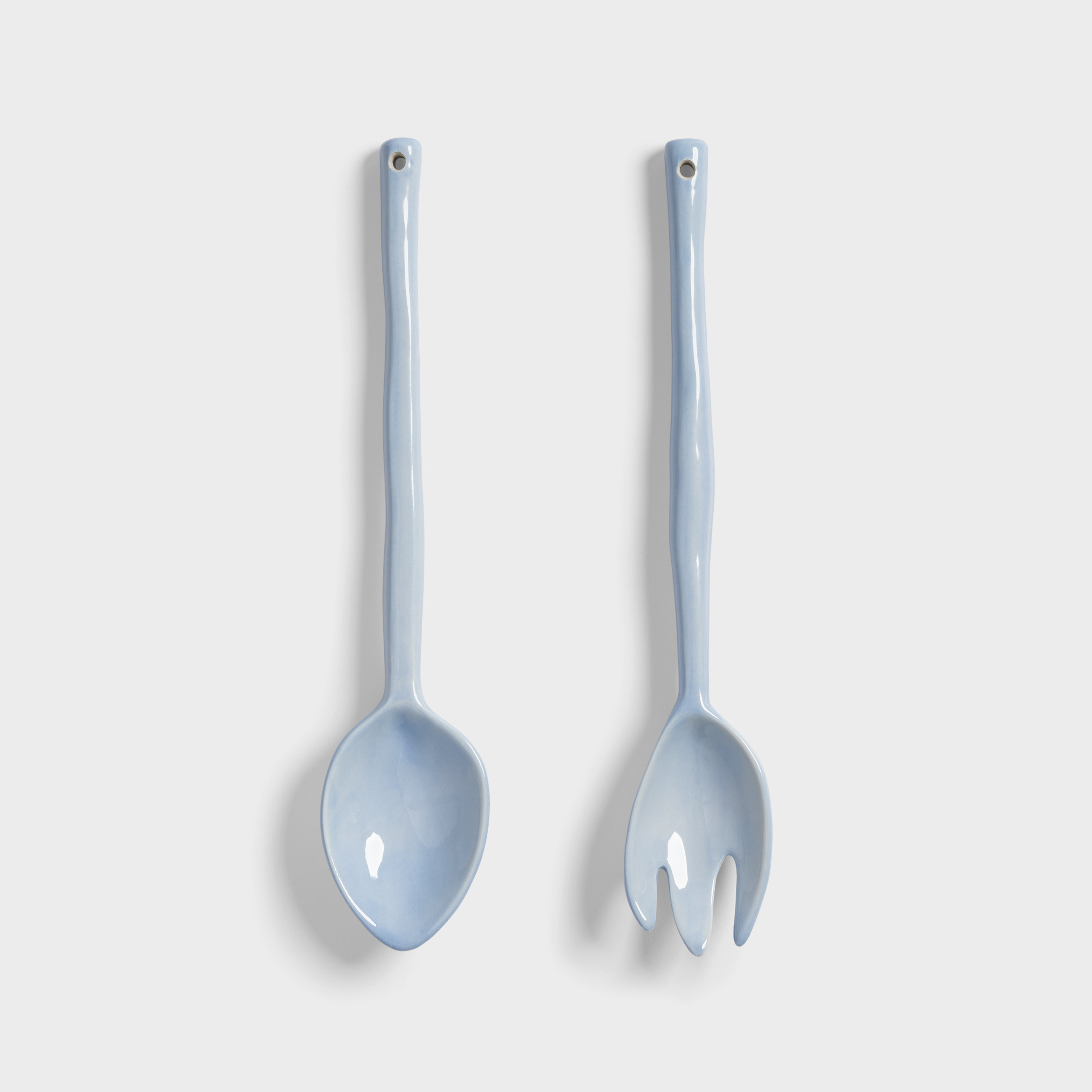 Salad server boavista blue