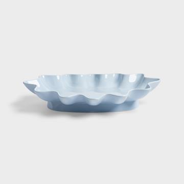 Bowl sun oval ice blue